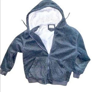 Pewter color heavyweight jacket